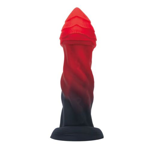 Dildo POWER MONSTERS Infernal Goliath 25 cm cu textură spiralată