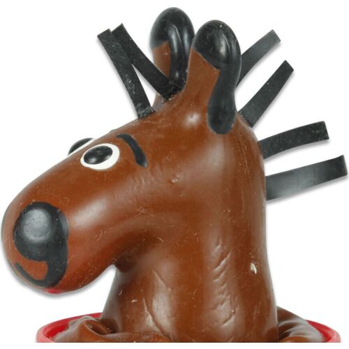 Prezervativ Decorativ Caballo Pintat a Mano - Detaliu artistic