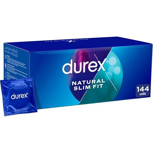 Prezervative DUREX Natural Slim Fit 144 unități