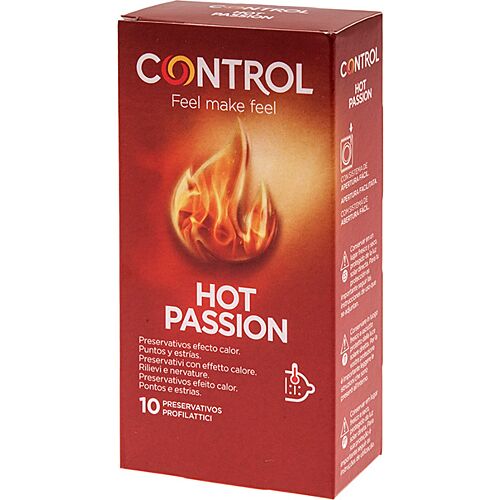 Prezervative Control Hot Passion cu efect de căldură