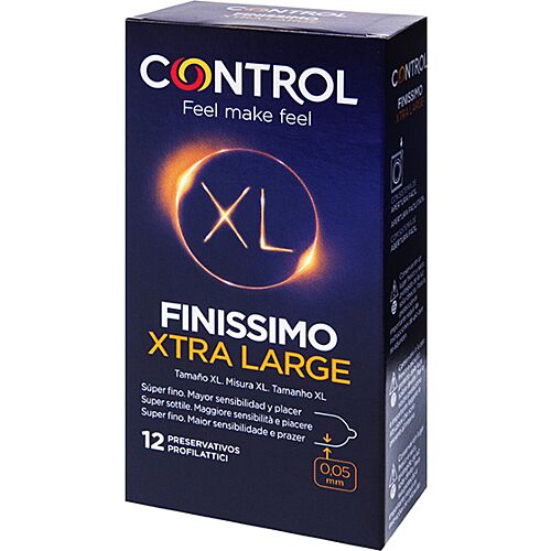 Prezervative Control Finissimo XL - Sensibilitate extremă