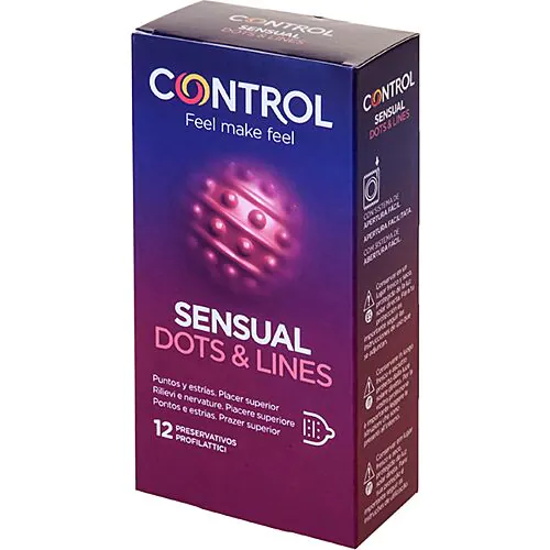 Prezervative Control Touch & Feel 12 Uds cu plăcere superioară