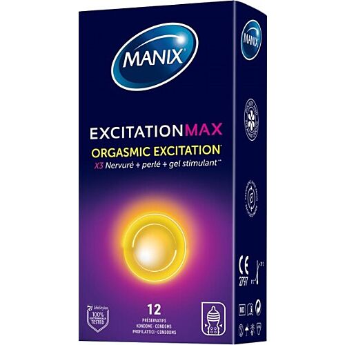 Prezervative Manix Excitation Max cu efect de căldură