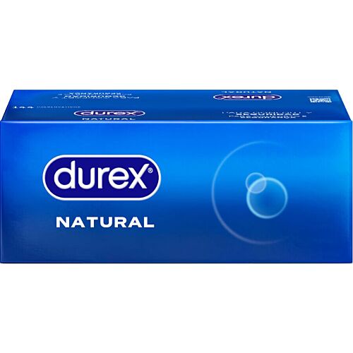 Prezervative Durex Natural Comfort 144 unități cu formă Easy-On