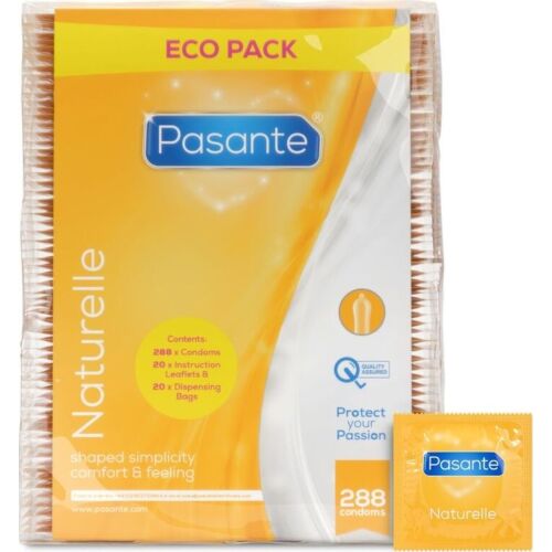 Prezervative Pasante Naturelle 288 unități - Ultra lubrifiate
