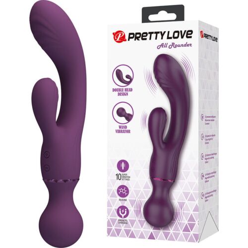 Vibratoar PRETTY LOVE ALL ROUNDER cu stimulator G