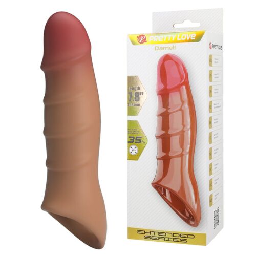 Acoperitoare penis cu extensie FOR HIM Damien
