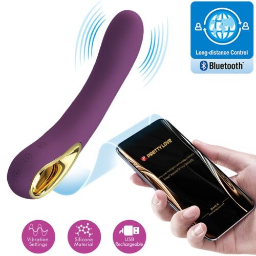 Vibrator Pretty Love Ethan cu control prin aplicație