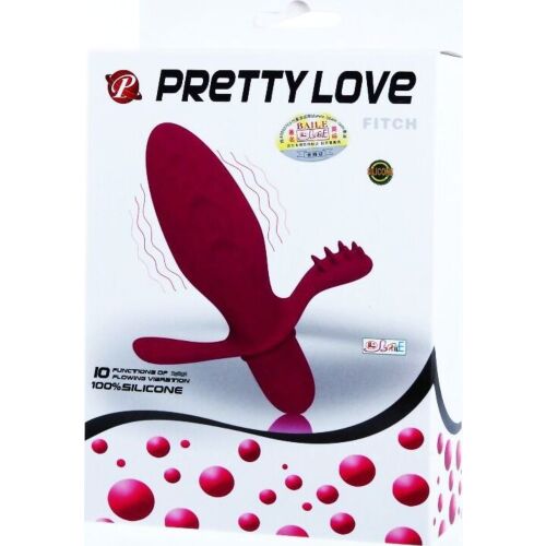 Vibrator Pretty Love Flirtation cu stimulare dublă