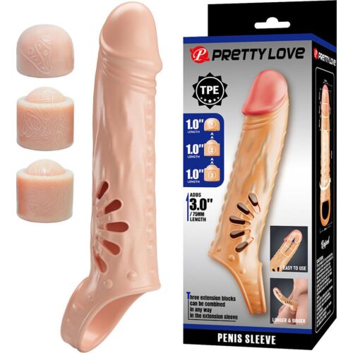 Manșon pentru Pene Pretty Love cu Extensii Personalizabile
