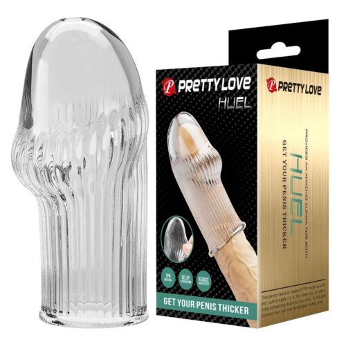 Manșon penis PRETTY LOVE HUEL pentru grosime suplimentară