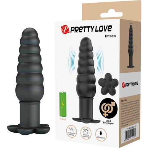 Vibrador anal Pretty Love Imron cu 10 moduri de vibrație