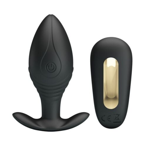 Plug Anal REMOTE CONTROL Regina cu 12 funcții de vibrație