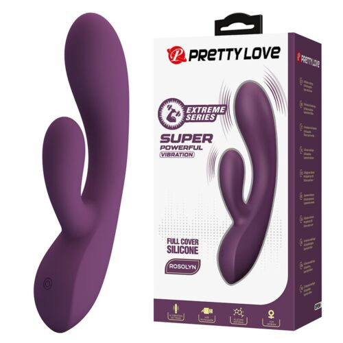 Vibratoare Rabbit HIGH TECH PRETTY LOVE ROSOLYN 10 Funcții