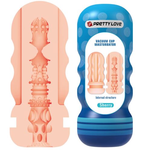 Masturbator Pretty Love Sherry cu efect de suctiune
