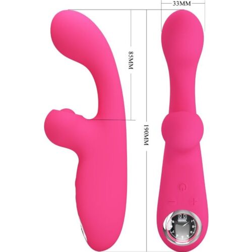 Vibrator Rabbit Pretty Love Skylar cu 20 de moduri de stimulare
