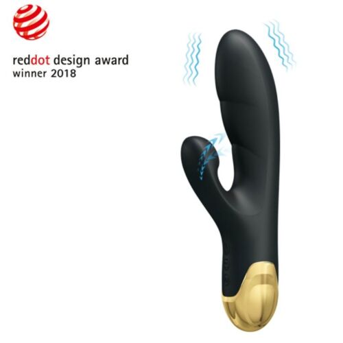 Vibrator Pretty Love Smart Naughty Play cu suctiune și vibrație