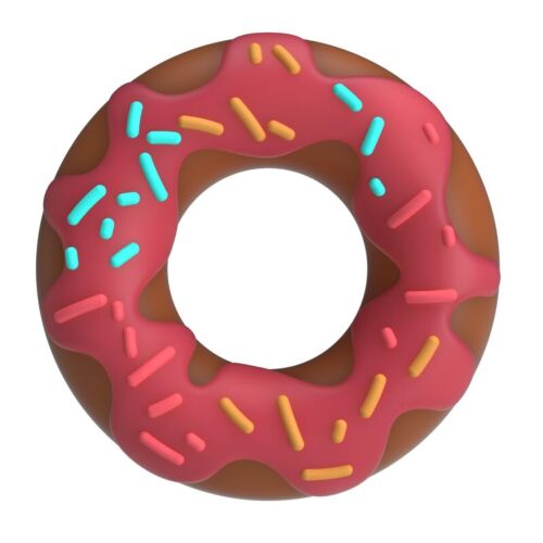 Inel pentru penis FOR HIM SUPER DONUT cu design inedit