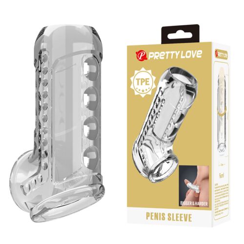 Fundă Penis Pretty Love cu Textură