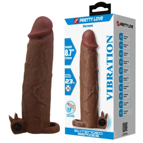 DILDOS XERXES Manșon penis vibrator