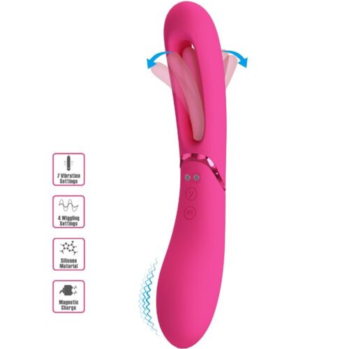 Vibrator ROMANCE Lexie cu 7 funcții de vibrație