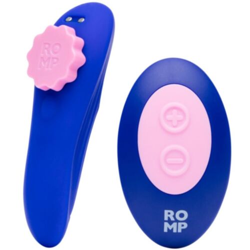 Vibrator ROMP PARTY cu telecomandă și silicone
