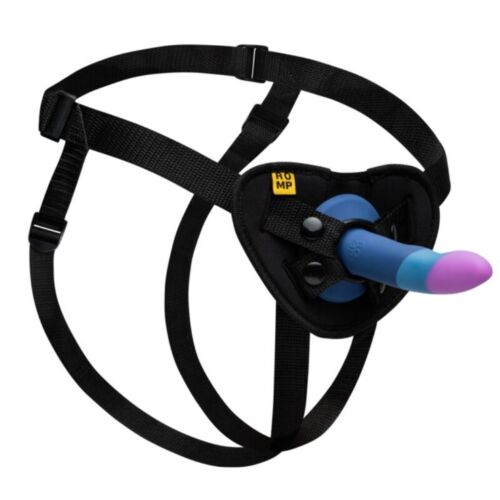 Dildo cu hamuri ROMP PICCOLO 14 cm cu bază de suținere