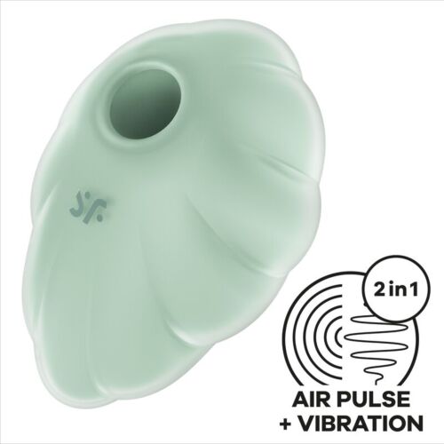 Vibratoare Satisfyer Cloud Dancer cu Air Pulse și vibrație
