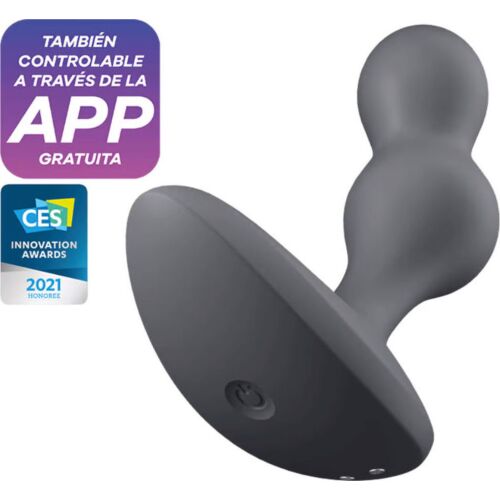 Plug anal Satisfyer Deep Diver cu control prin aplicație