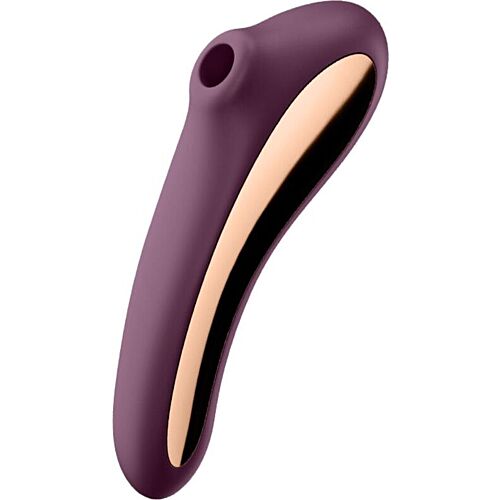 Vibratoare Satisfyer Dual Kiss cu ondulații de presiune