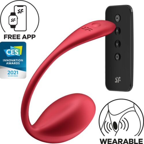 Vibrator Satisfyer Shiny Petal cu control de la distanță