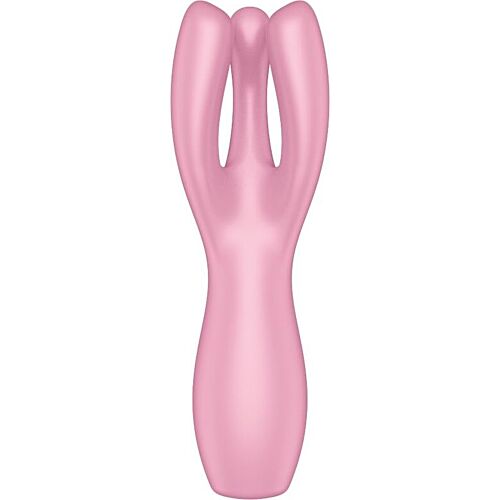 Vibrator Satisfyer Threesome 3 cu 12 moduri de vibrație