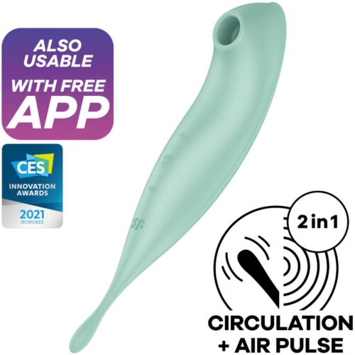 Succionator Satisfyer Twirling Pro+ cu control prin aplicație