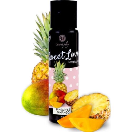 Lubrifiant Secretplay Mango & Piña 60 ml - 100% Comestibil
