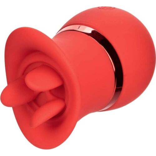 Vibrator CALEXOTICS French Kiss: Vibrație și Suție