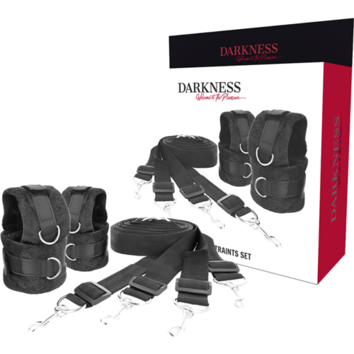 Set de Ataturi Darkness Bondage pentru pat