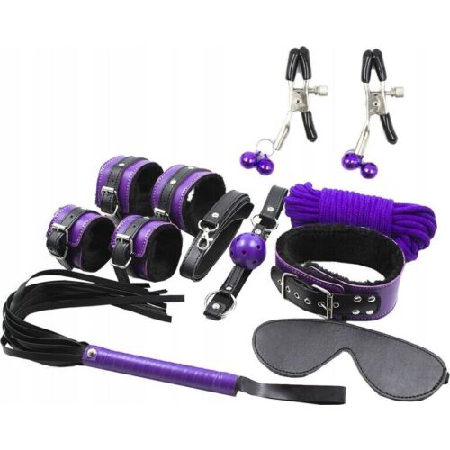 Set Bondage SECRETPLAY 8PCS pentru BDSM
