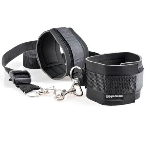 Set de bondage Pipedreams Fetish Fantasy cu ataturi ajustabile