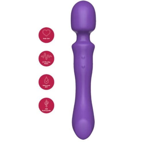 Vibrator Masaj Dual She.E.O - Design ergonomic
