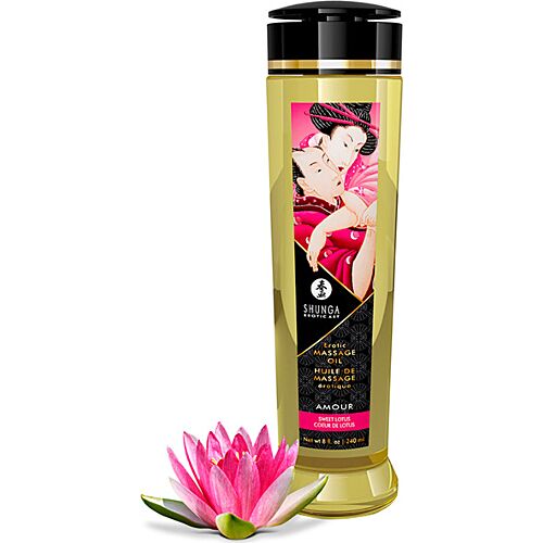 Ulei de masaj SHUNGA Amor cu Ylang-Ylang 240 ml