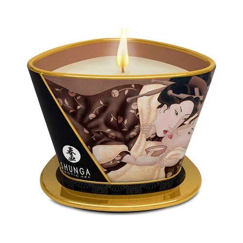 Vela de Masaj Shunga Chocolate 170 ml pentru momente senzoriale