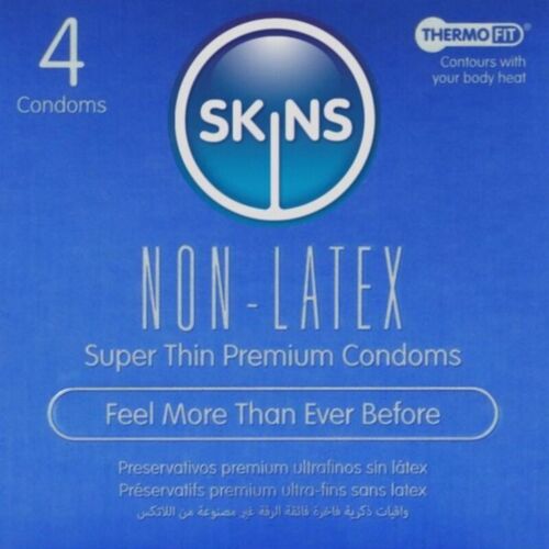 Prezervative SKINS fără latex - Ultra-subțiri și transparente