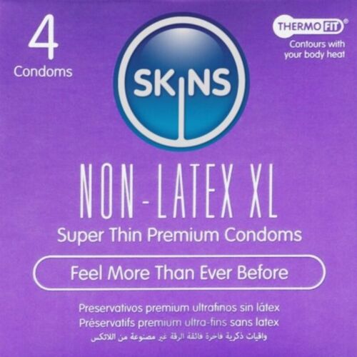 Prezervative SKINS XL | Hiperalergene și transparente