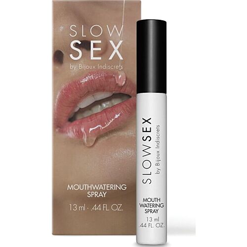 Spray pentru sex oral Bijoux Slow Sex 13 ml - Gust citric și stimulare