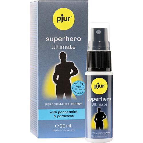 Spray Retardant PJUR SUPERHERO ULTIMATE 20 ML pentru control mai bun