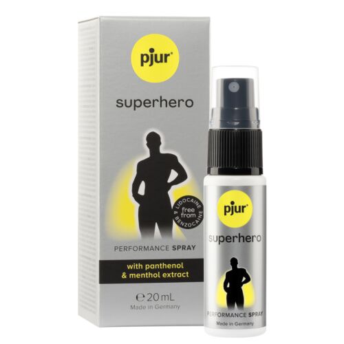 Spray Retardant PJUR Superhero 20ml - Control și Plăcere