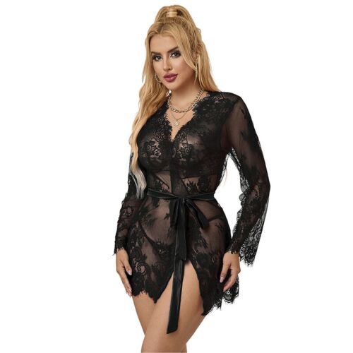 Set Lenjerie Sexy SUBBLIME - Rochie de Noapte și Chiloți