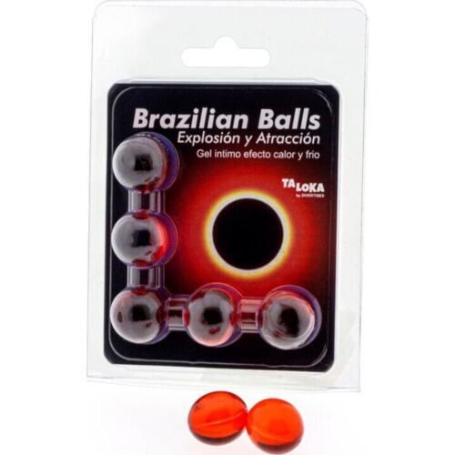 Lubrifiant Taloka Brazilian Balls cu efect de căldură și rece