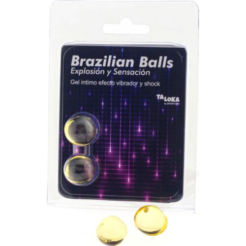 Bile Brazilian Balls Taloka cu efect vibrativ și ulei aromatic