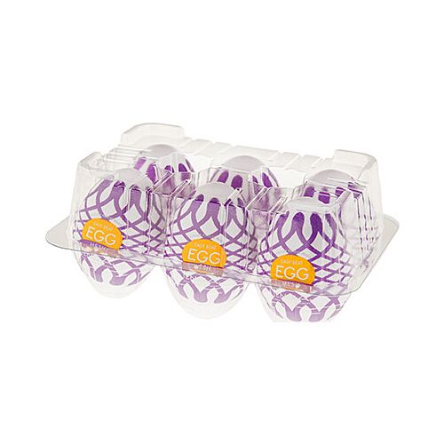 Masturbator Tenga EGG WONDER MESH cu texturi moi